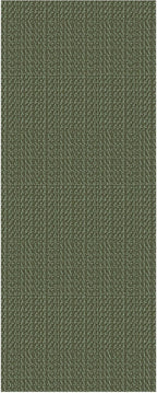 IOHOUZE Washable Runner Rug 2x5 Non Slip Runners for Hallways Entryway Runner Indoor, Kitchen Throw Rug Woven Cotton Floor Carpet for Hall Entrance Bedroom, Olive Green/Dusty Green