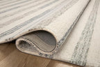Loloi Chris Loves Julia Chris Collection CHR-05 Ivory/Slate 2'-6'' x 7'-6'', .50" Pile Height, Runner Rug