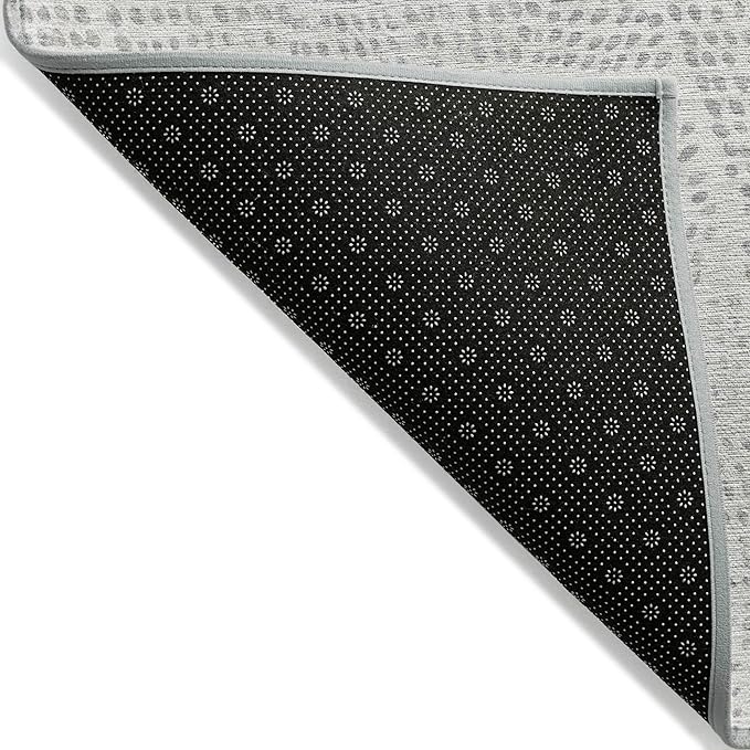 Addison Rugs Chantille ACN591 Silver 9' x 12' Indoor Outdoor Area Rug, Easy Clean, Machine Washable, Non Shedding, Bedroom, Living Room, Dining Room, Kitchen, Patio Rug