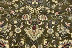 Unique Loom Sialk Hill Collection Area Rug - Washington (7' 10" Round Green/Hunter Green)