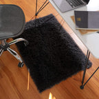 Ophanie Small Black Entryway Throw Rugs for Bedroom, 2x3 Mini Area Rug, Affordable Non Slip Fluffy Carpet, Fuzzy Soft Living Room Rugs, Home Decor Aesthetic, Nursery