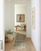 Loloi Amber Lewis Morgan Collection MOG-04 Sea/Sage 8'-3" x 11'-3" 38" Thick Area Rug feat. CloudPile, Neutral, Room Décor, Vintage Inspired, Livingroom, Bedroom, Dining Area