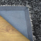 Rugsotic Carpets Hand Woven Flat Weave Kilim Wool ECO-Friendly Area Rugs - 9'x12', Rectangle Shape, Dark Orange Color, Solid Plain Design, Low Pile Handmade Rugs for Living Room (D00111)