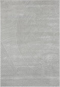 Abani Grey Area Rug for Living Room, Bedroom - Zen Reiki Pattern- 5 x 8 -Durable & Easy to Clean