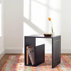 Dash and Albert Paint Chip Wool Area Rug - 4' x 6' Clay Graphic Hand Micro Hooked Accent Rug - Durable, High Traffic Areas Hallway, Living Room, Stairs