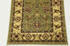 Unique Loom Voyage Collection Traditional Oriental Classic Intricate Design Area Rug (2' 2 x 6' 0 Runner, Green/Ivory)