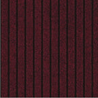 Ottomanson 2'7" x 11' Hallway Runner with Scraper Pile Extra Durable Non-Slip Rug Mat for Indoor & Outdoor Use - Ideal for Kitchen, Entryway, Patio & Garage - High-Traffic Carpet, Red