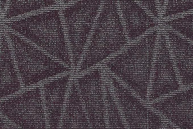 Furnish my Place Geometrical Pattern Indoor/Outdoor Refine Purple Rug, Abstract Area Rug, Doorway Mat, Contemporary Rug for Living Room, Entryway, Made in USA - 4' x 5' Oval