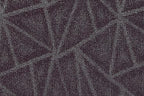 Furnish my Place Geometrical Pattern Indoor/Outdoor Refine Purple Rug, Abstract Area Rug, Runner Rug, Hallway Entry Carpet, Contemporary Rug for Living Room, Dining Room, Made in USA - 3' x 12'
