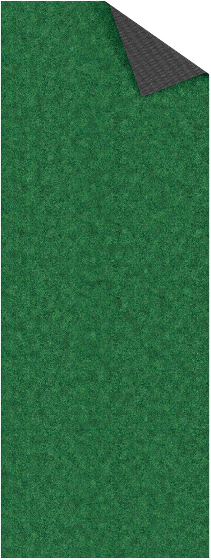 Ottomanson 2'7" x 16' Hallway Runner with Scraper Pile - Extra Durable Non-Slip Rug Mat for Indoor & Outdoor Use - Ideal for Kitchen, Entryway & Garage - High-Traffic Carpet, Green