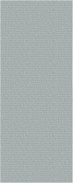EARTHALL Washable Runner Rug 2x6 Ft Non Slip Runners for Hallways Cotton Rubber Backed Kitchen Runner Braided Indoor Floor Carpet Runners for Entryway, Hallway, Kitchen, Bedroom, Turquoise/Gray
