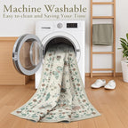 Lahome Insect Washable Runner Rug, 2'6''x8' Soft Hallway Rug Non Slip, Ultra-Thin Kitchen Runners for Hallways with Rubber Backing Carpet for Laundry Bedroom Bathroom(Beige)