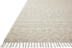 Loloi Angela Rose Rivers Collection RIV-03 Sand/Ivory 3'-6" x 5'-6" Reversible Accent Rug