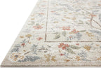 Loloi Rifle Paper Co. Laurel Collection LAU-05 Ivory 2'-8" x 8' Runner Rug
