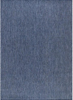 CAMILSON Outdoor Rug 5x7 Modern Area Rugs for Indoor and Outdoor Patios and Porches - Waterproof, Washable, Non-Shedding, Easy-to-Clean Outside Carpet (5 x 7, Solid - Navy Blue)