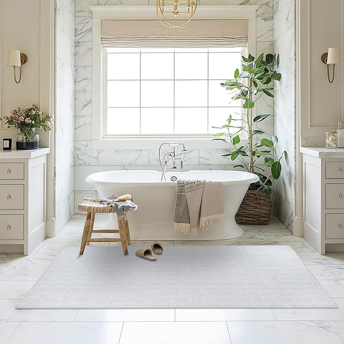 Fame Living Washable Area Rug. Modern Farmhouse. Vintage. Turkish. Bohemian. Distressed. Oriental. Traditional. Rugs for Living Room. Dining. Bedroom. Office. Entryway. Foyer. (864CC, 5'9" x 8'9")
