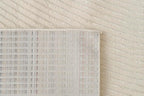 Revival Rugs Record 9'2"x12'2" Washable Area Rug for Living Room Bedroom - 100% Recycled Oeko-TEX Certified, Medium Pile, Beige, Cream