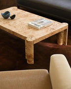 Hand-Tufted Wool Rectangle Area Rug – Soft Premium Wool Carpet for Living Room, Bedroom & Home Décor – 8X12 ft| Walnut – Durable, Non-Slip Backing, Handcrafted Rug