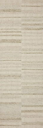 Loloi Chris Loves Julia Chris Collection CHR-02 Natural/Sage 2'-6'' x 9'-9'', .50" Pile Height, Runner Rug