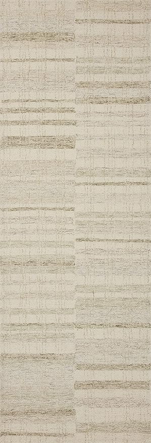 Loloi Chris Loves Julia Chris Collection CHR-02 Natural/Sage 3'-6'' x 5'-6'', .50" Pile Height, Accent Rug
