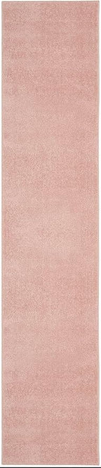 Nourison Home Nourison Essentials Pink 2'2" x 18' Area Rug - Easy Clean, Non Shedding, Bed Room, Living Room, Dining Room, Kitchen (18' Runner)