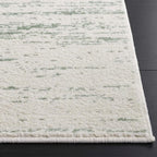 SAFAVIEH Adirondack Collection Runner Rug - 2'6" x 10', Sage & Ivory, Modern Ombre Design, Non Shedding & Easy to Clean, Ideal for Hallway, Foyer, Kitchen, Entryway, Bedroom (ADR113X)
