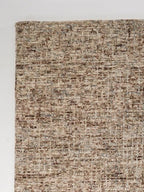 Rugsotic Carpets Hand Tufted Wool ECO-Friendly Area Rugs - 8'x10', Rectangle Shape, Beige & Brown, Solid Plain Design, High Pile Thick Handmade Area Rugs for Living Room, Bed Room (KWC111)