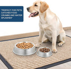 OLANLY Front Door Mat Indoor Outdoor Entrance, Waterproof Heavy Duty Doormat, Fade Resistant, Low Profile, Easy Clean Patio Porch Welcome Floor Mats for Entry, 29.5x17, Beige