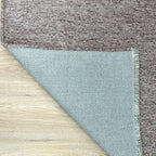 Alfa Rich 3x5 Dark Gray Washable Area Rugs for Living Room Bedroom Kitchen Cotton Decor Solid Runner