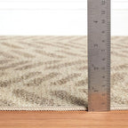 Dash & Albert Rowley Grey Machine Washable Rug, 7.5 X 9.5 Feet, Grey Graphic Pattern - Premium Luxury Hotel Quality Soft Breathable Hypoallergenic Machine Washable Easy Care All Season Comfortable