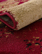 Unique Loom Barista Collection Area Rug - Kouillou (2' 2" x 3' 1" Oval, Multi/Brown)