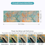 Lahome Modern Abstract Runner Rug - 2x7 Washable Hallway Rug Colorful Kitchen Carpet with Rubber Backing, Contemporary Soft Non Slip Indoor Floor Accent Mat for Bedroom Laundry Room Bathroom RV