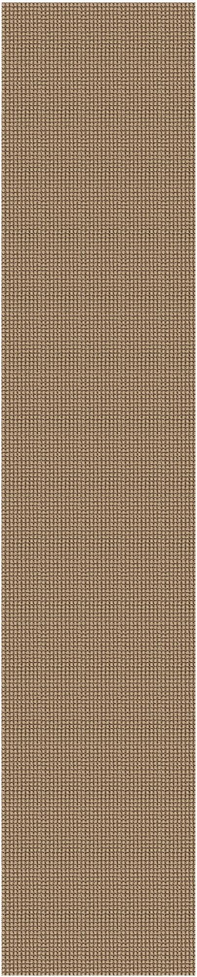 Braided Runner Rug 2x12 Ft Washable Runners for Hallways Non Slip Kitchen Runner Rug Cotton Extra Long Entryway Runner Indoor, Woven Carpet for Hall Entryway, Orange/Tan/Brown