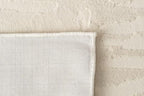 Revival Rugs Shell 9'2"x12'2" Washable Area Rug for Living Room Bedroom - 100% Recycled Oeko-TEX Certified, Medium Pile, Beige, Cream