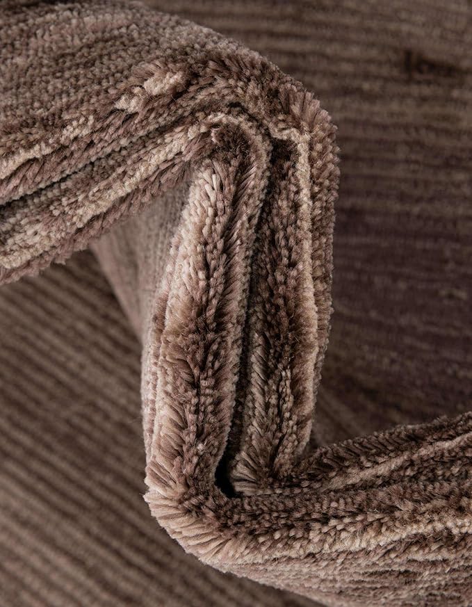 Unique Loom Finsbury Collection Area Rug - Kate (6' 1" x 9' Rectangle, Brown)