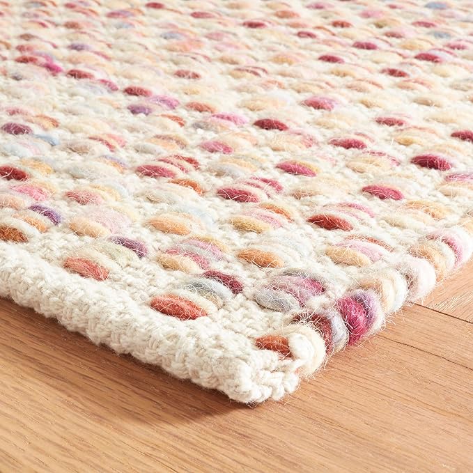 Dash & Albert Torrey Handwoven Wool Rug, 2.5 X 8 Feet, Multicolored Geometric Pattern