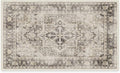 RUGGABLE Washable Vintage Area Rug – Kamran Hazel 3x5, Stain-Resistant, Non-Slip – Small Machine Washable Rugs for Living Room, Bedroom, Hallway, Entryway & Office–with Cushioned Pad