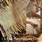 LUMI Handwoven Jute Door Mat, Non-Slip Durable Entryway Mat with Anti-Slip Mat for Hard Floor, Front Door Mats for Home Entrance, Patio, 36"x60", Knit Jute