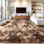 Area Rug for Living Room, Furry Carpet for Teen, Shaggy Rug for Nursery Room, Fuzzy Plush Rug for Dorm 6x9 Feet
