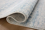 Loloi Kamala Collection KAM-04 Sky/Dove 5'-3" x 7'-9" Area Rug
