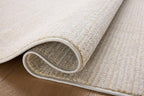 Loloi Kamala Collection KAM-03 Natural/Mist 4'-0" x 6'-0" Accent Rug