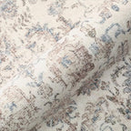 Taupe Runner Rug 3x10 Hallway Machine Washable Kitchen Vintage Distressed Non Slip Long Carpet Indoor Retro Floral Bedroom Accent Throw Rug for Bathroom Office Laundry Dining Living Room