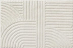 Pauwer 2x3 Washable Area Rugs for Living Room Modern Beige Solid Color Soft Fluffy Rugs for Bedroom Non Slip Boho Accent Indoor Mat Floor Carpet Cover for Kids Room Dining Room Kitchen Office, Beige