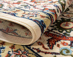 Unique Loom Espahan Collection Area Rug - Cape Cod (5' 1" x 8' Rectangle, Cream/ Black)