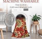 Lahome Floral Runner RugWashable Kitchen Hallway Runner Rug