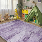 Abstract 10x12 Area Rug for Living Room Dining Room Home Office Bedroom Purple Grey