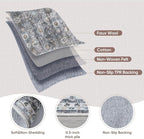 Runners for Hallways Kitchen Runner Rug Non Slip 2'x10' Long Washable Rugs with Rubber Backing Soft Vintage Carpet Runner for Hallways, Kitchen, Laundry, Bedroom, Bathroom (Grey)