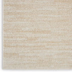 Nourison Home Nourison Essentials Ivory Beige 2'2" x 16' Area Rug - Easy Clean, Non Shedding, Bed Room, Living Room, Dining Room, Kitchen (16' Runner)