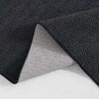 Faux Cashmere Area Rug - 5x7 Modern Low Pile Non-Slip Carpet for Living Room Bedroom, Dark Gray