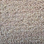 Hand Knotted Loom Wool ECO-Friendly Area Rugs - 3'x5', Rectangle, Beige Color, Solid Plain Design, High Pile Handmade Anti Skid Area Rugs for Living Room, Bed Room (L00111)